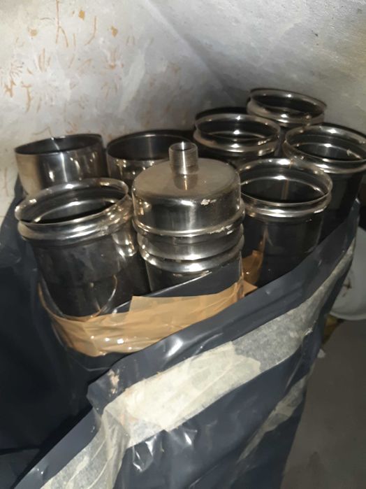 Soba teracotă,samotă 6 randuri noua si burlane