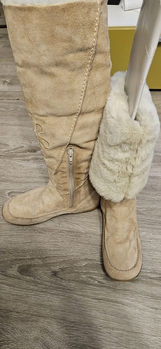 Cizme lungi imblanite