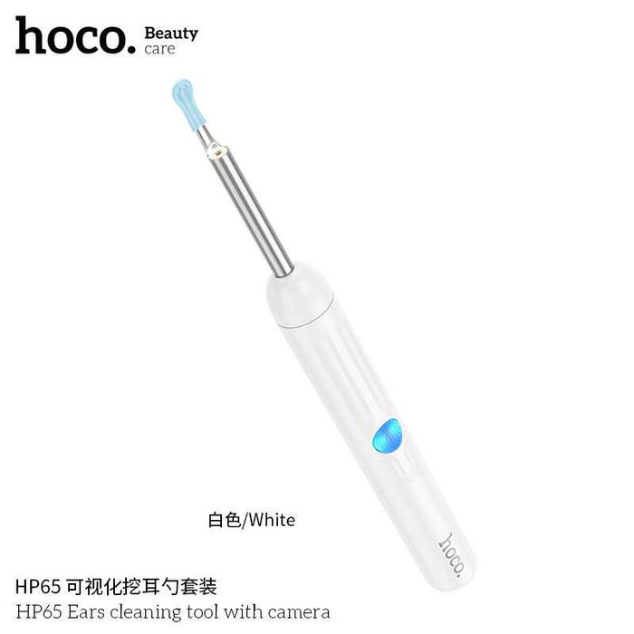 Hoco HP65 Визуальный ушной эндоскоп набор для чистки ушей с камерой