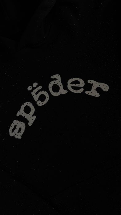 Spider Hoodie black