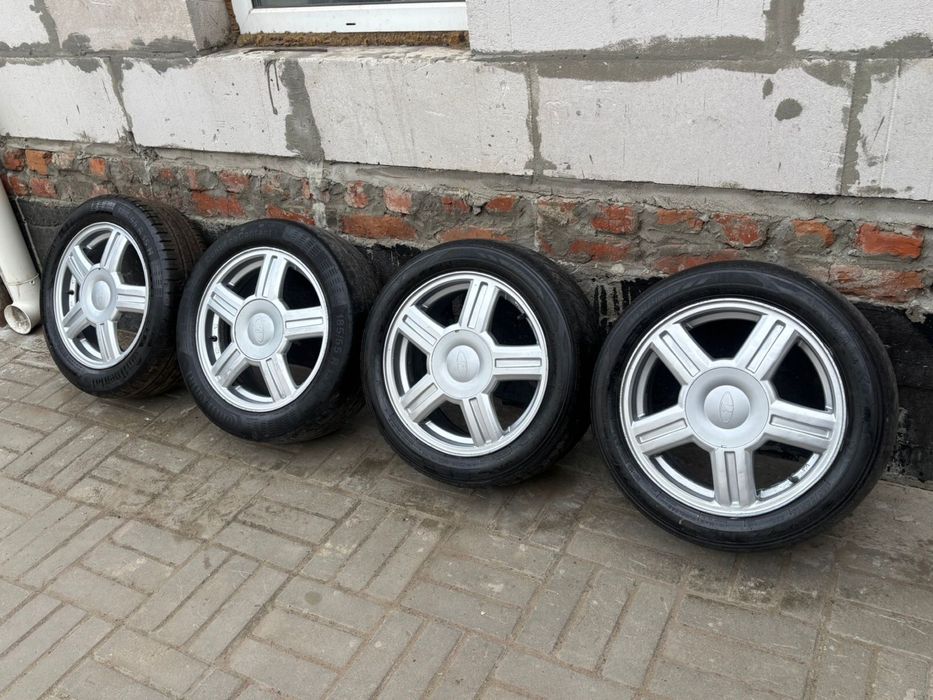 Продам торусы R15 4/98 с летней резиной 185/55/15