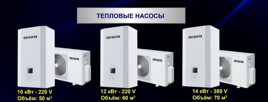 Тепловые насосы Aiwa