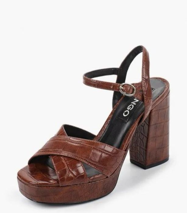 Сандали на платформа Mango/Манго