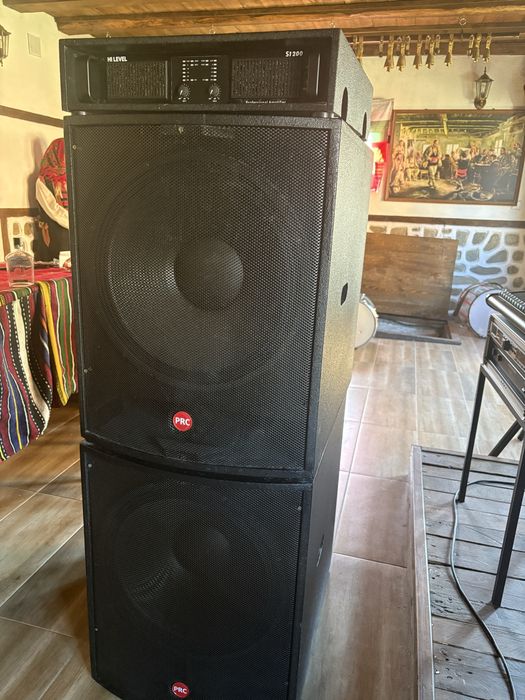 Два  баса BMS18s430-1200w