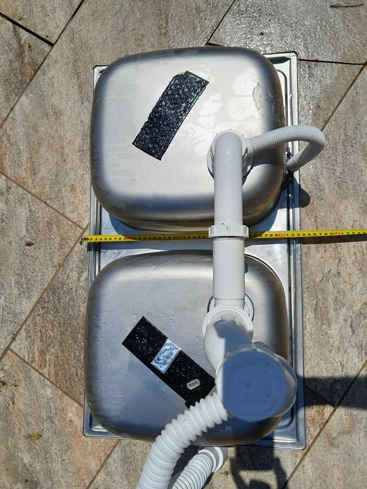 Chiuveta inox 2 cuve