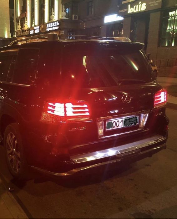 Lexus LX 570 restyling обвес