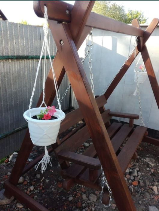 Продам садовую качель, изготовлю лестницу