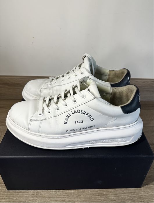 Бели обувки Karl Lagerfeld