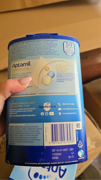 Aptamil Cesar Biotik 1