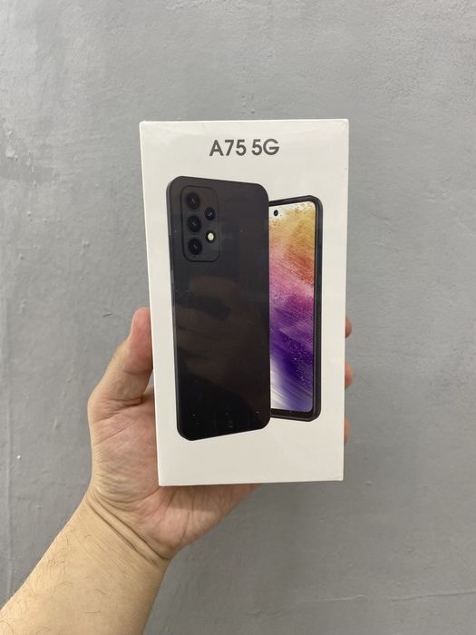 Samsung A75 512gb черный цвет!
