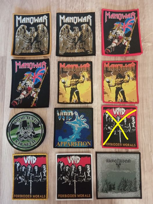 Нови везани нашивки х 6,5 €