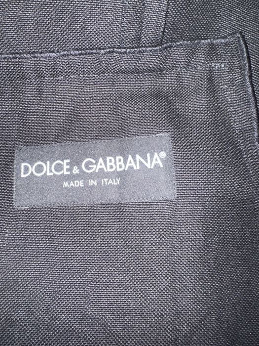 Ленено мъжко сако Dolce &Gabbana