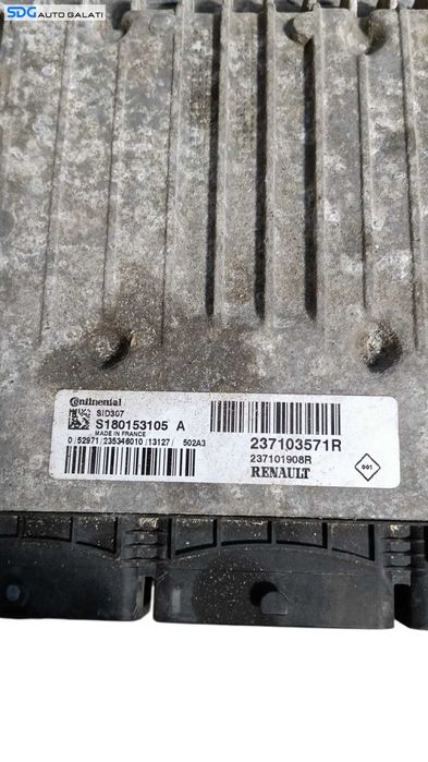 Kit Pornire ECU Calculator Motor Coloana Volan Cititor Cheie Cheie Cartela CIP Imobilizator Renault Megane 3 Hatchback 1.5 DCI 2008 - 2015 Cod 237103571R S180153105A 284B10424R A2C53185186 285909828R [M8190]