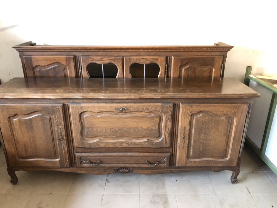 Mobila veche lemn masiv