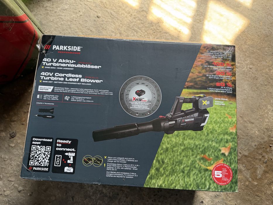 Suflanta parkside 40v