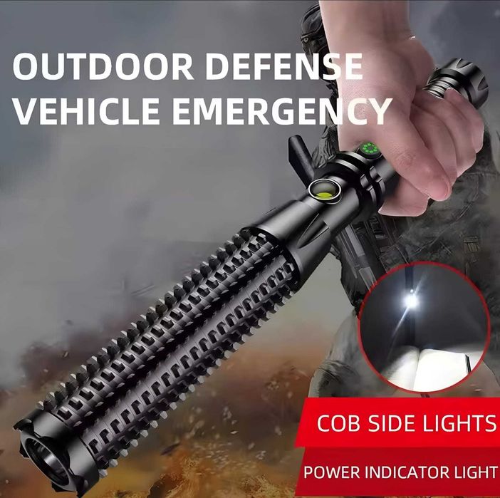 Lampă LED Tactică, Dispozitiv de Iluminare Multifuncțional