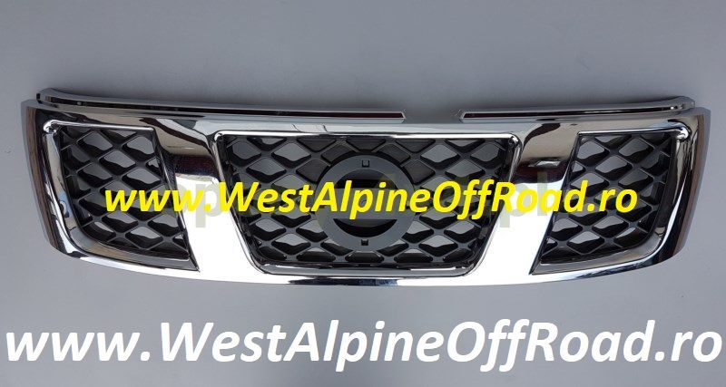 GRILA NISSAN PATROL Y61 GU4 - Dupa 2005 + / MASCA fata radiator CROM