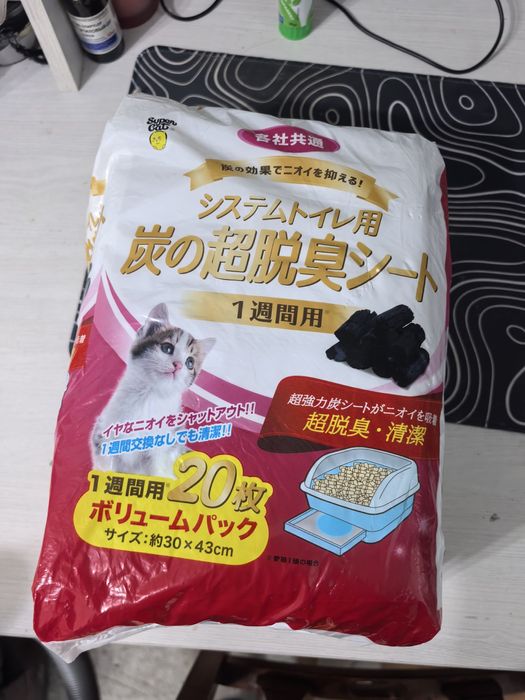 новый наполнитель для лотков