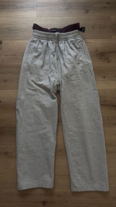 vand balenciaga double waist sweatpants urgent