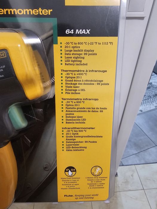 Termometru cu infraroșu Fluke 64 MAX