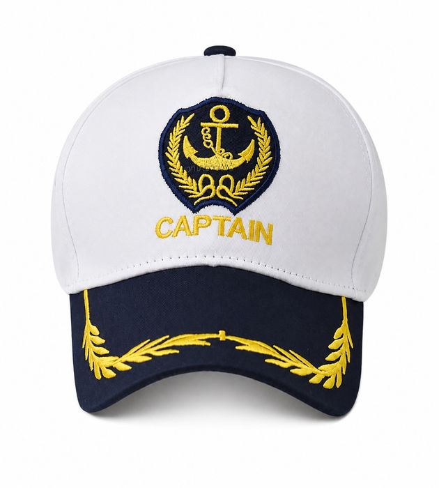 Нова капитанска шапка с козирка Captain с Котва