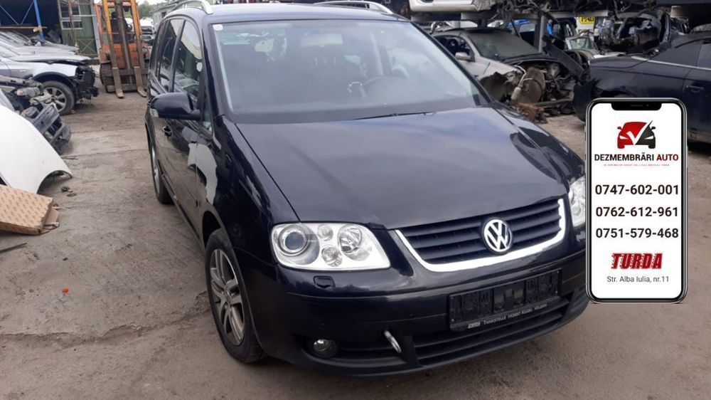 Dezmembrăm Volkswagen Touran 2005, 1.9 TDI, Cutie Automata DSG