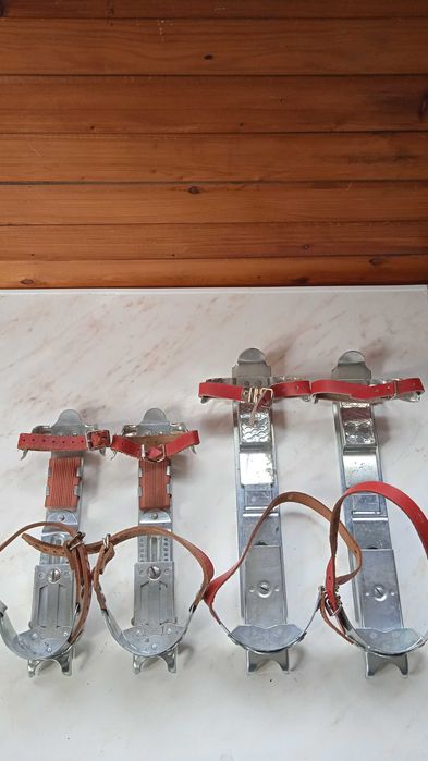 Мини ски, кънки за сняг и лед, снегоходки