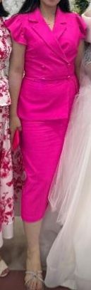 Розовый  платья на той