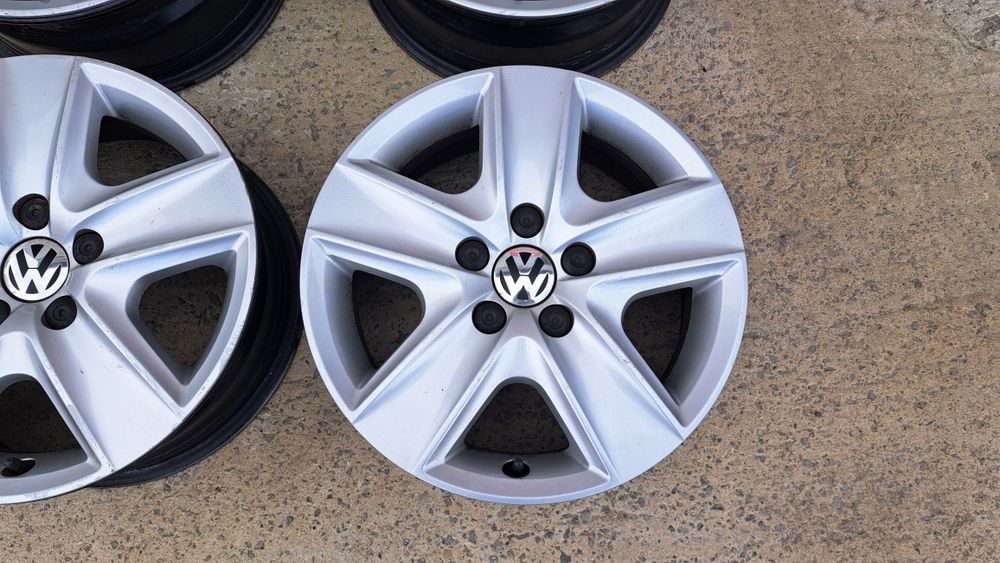 Метални Джанти 16" 5х112 Фолксваген + оригинални тасове