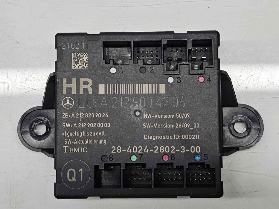 Modul confort Mercedes Clasa E (W212) AMG [Fabr 2009-2016] A212900420