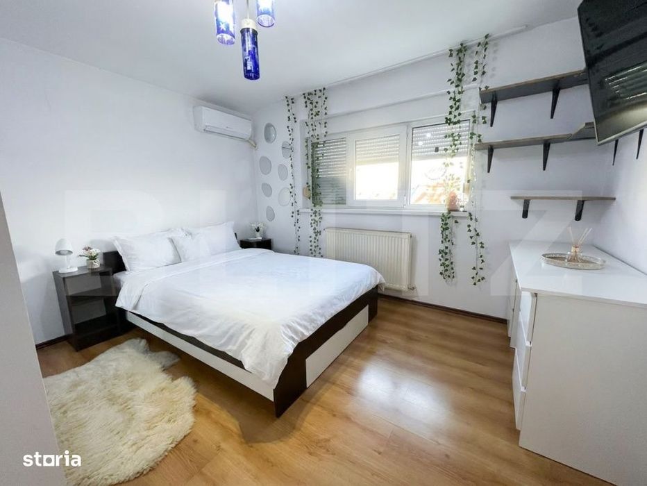 Apartament 3 camere, spatios, ideal pentru familie sau muncitori – D