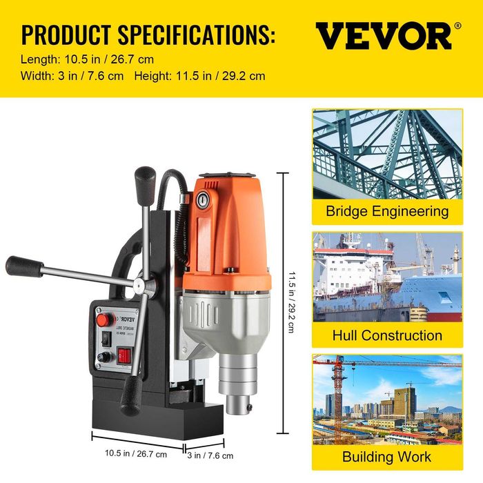 Bormasina cu Talpa Magnetica