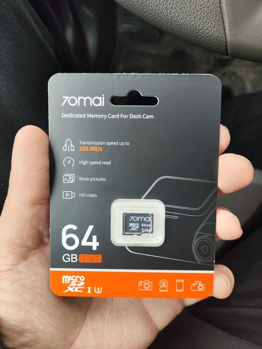 64GB T-U3 флешка от 70MAI оргинал