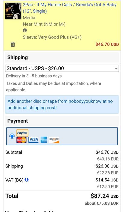 2Pac ‎– If My Homie Calls / Brenda's Got A Baby
Maxi Single 12
Издание