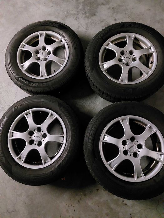 Jante RIAL R16 Dacia Duster, Nissan + anvelope 215 65 R16,  6 mm