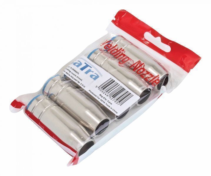 Комплект конични газови дюзи mb 25 за заваръчни пистолети mig/mag 5 бр