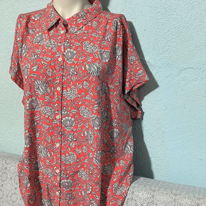 Camasa dama cu imprimeu Damart, noua cu eticheta