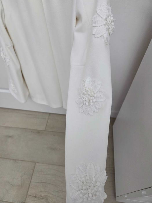 Sacou alb elegant