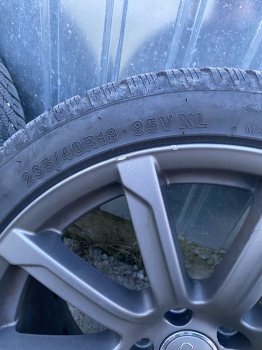 Vand jante Audi R18 cu cauciucuri de iarna
