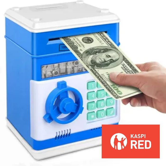 Копилка сейф музыкальный с кодовым замком и купюроприемником