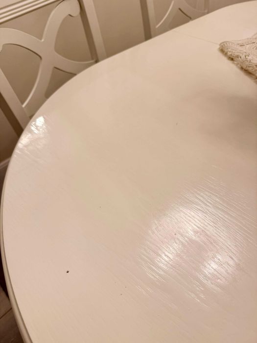 SET Masa, 6 scaune lemn masiv