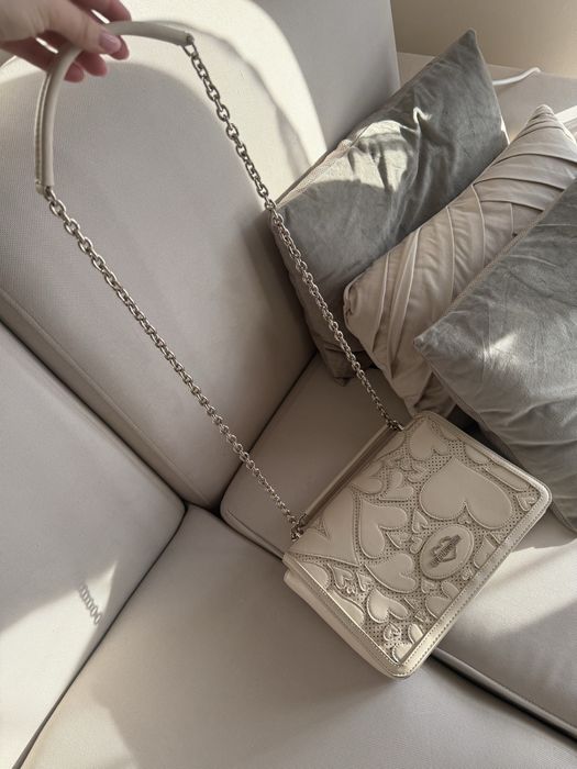 Чанта moschino бежова