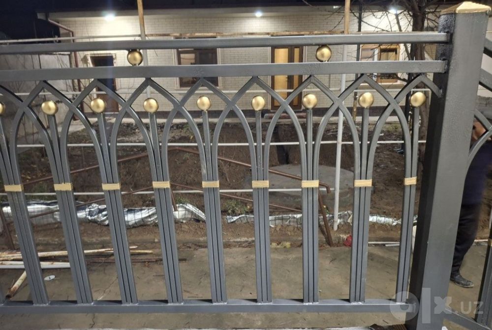 Решётка перила навес огрождения ковка лексан дарвоза клетки казирок