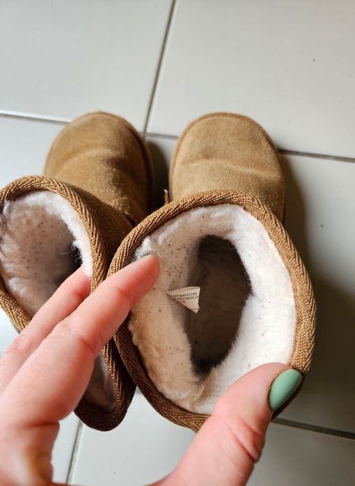 Ghete Emu nr 27 piele intoarsa