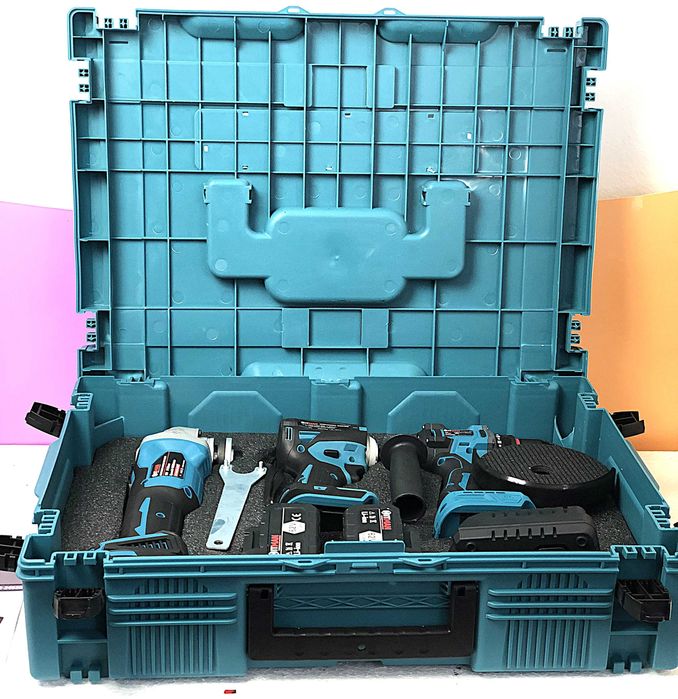 Set scule profesionale Hitman 62V, 3 piese, acumulator