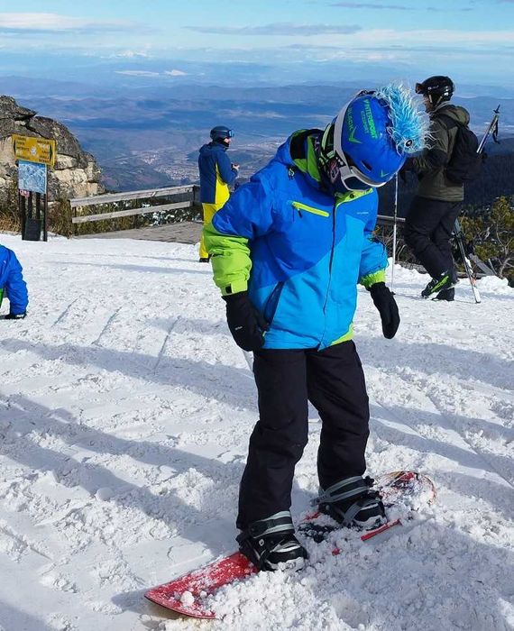 Комплект -160лв Сноуборд 125cm с автомати и обувки Nidecker 38