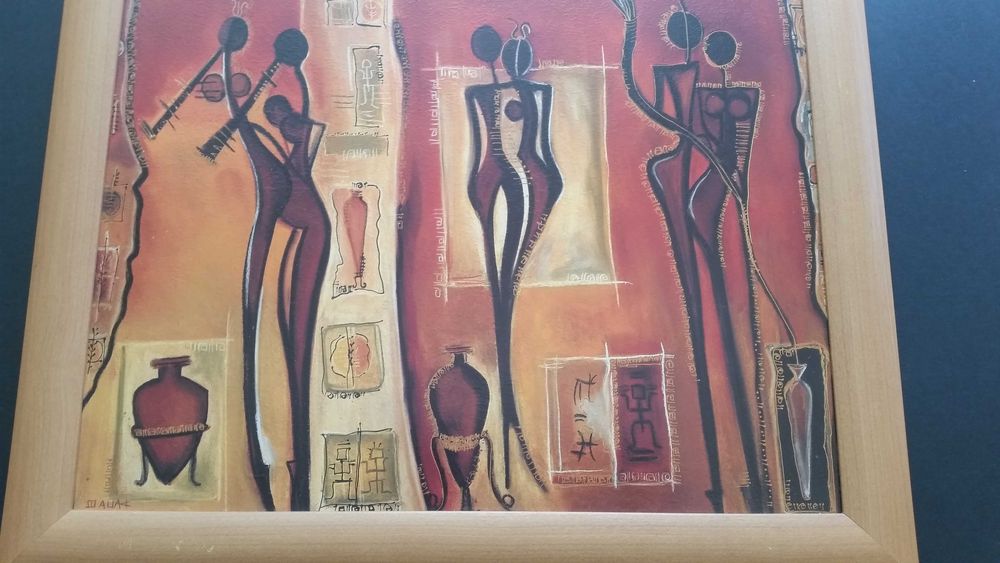 2 чудесни картини в супер рамки от 1 и същи художник.