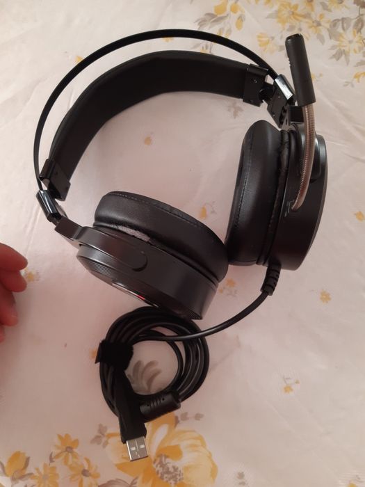 Casti Gaming Negre