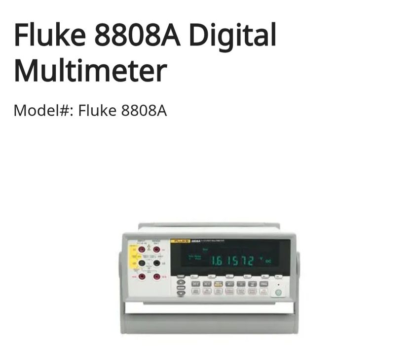 Fluke 8808 A ,Multimetru Digital de masă (Nou)
