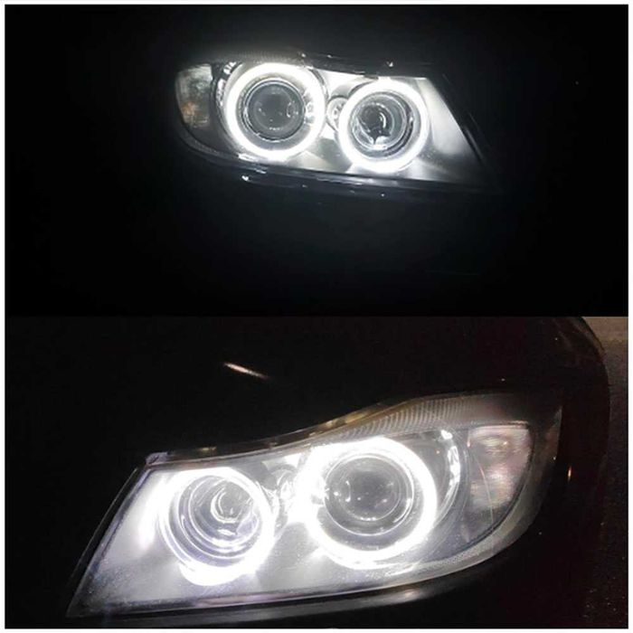LED крушки Angel Eyes, 12V за BMW Е90 Е91, с Canbus без грешки